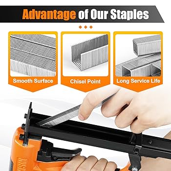 Amazon.com: China-top Silver 22 Gauge 71 Series 3/8-inch